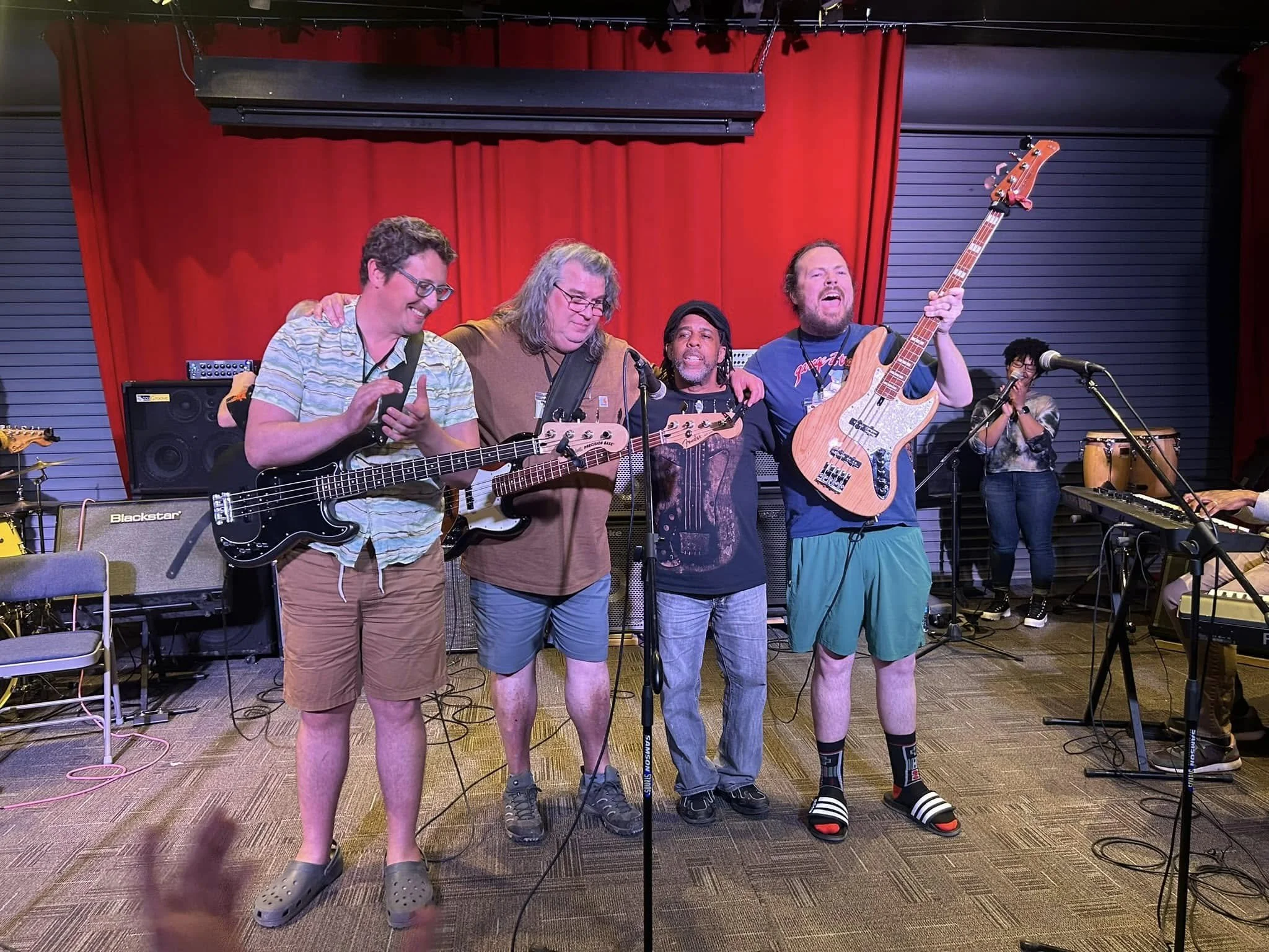 Bassist Ross Sandlin At Victor Wooten's Music and Nature Camp.