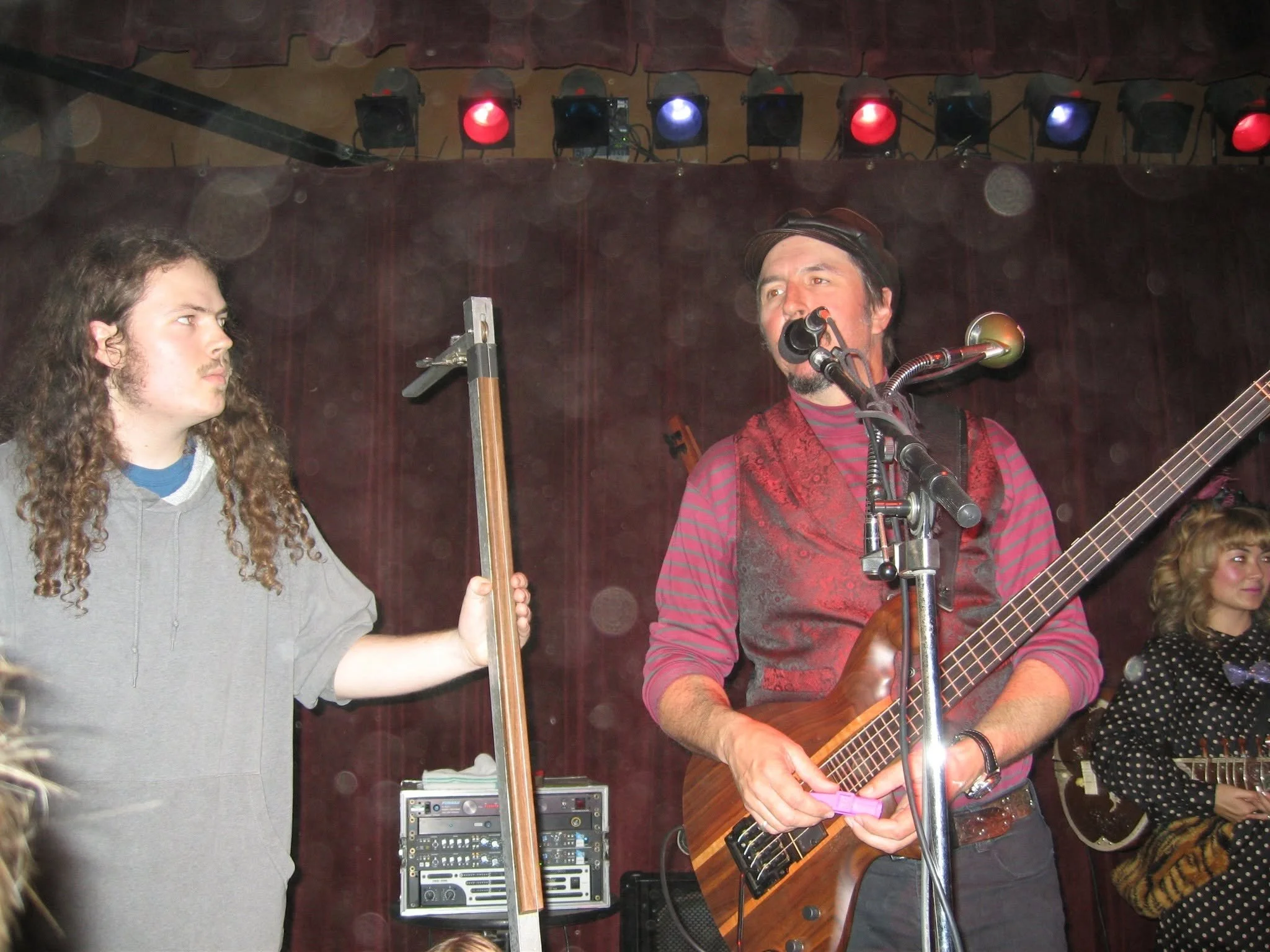 Bassist Ross Sandlin Performing With Les Claypool of Primus.