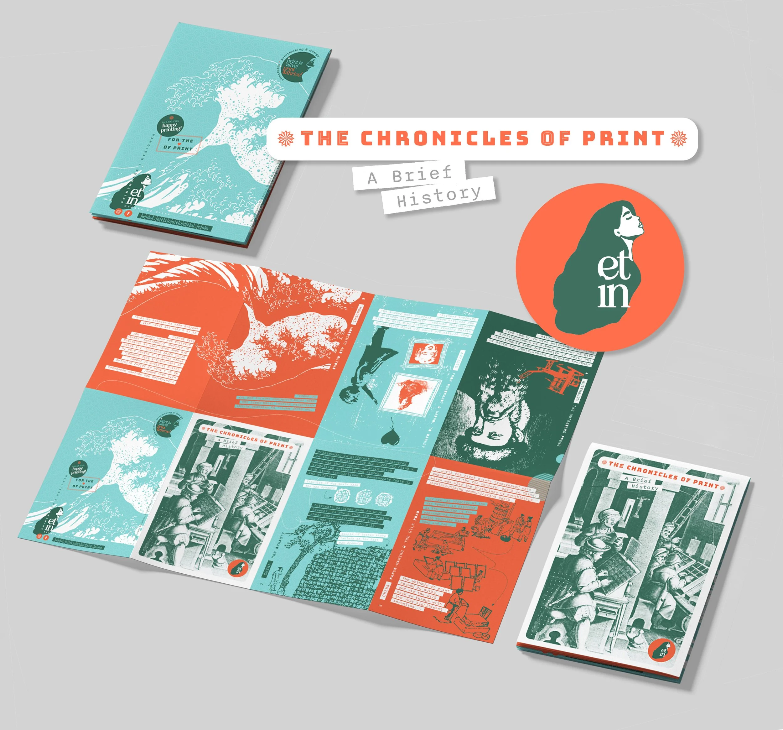 Feature project - Printmaking & Stamp workshop Zine