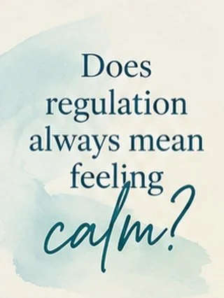 What if rest is the uncomfortable thing?
We talk a lot about regulating our nervous systems.

Rest.
Movement.
Connection.
Time outside.
Eating well.
Doing things that support us.

But even the things that are good for us can become more things to do.