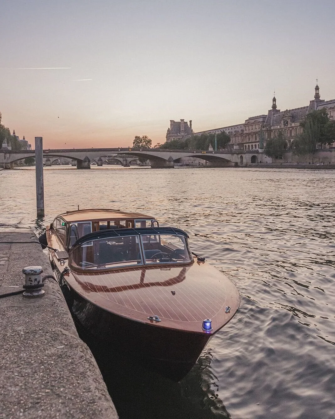 The sun dips behind the Eiffel Tower. The champagne is chilled. The music&rsquo;s about to begin.

Looking for a Parisian evening you&rsquo;ll never forget? Let us set the scene&hellip;

Begin with a private cruise along the Seine aboard a vintage Ve