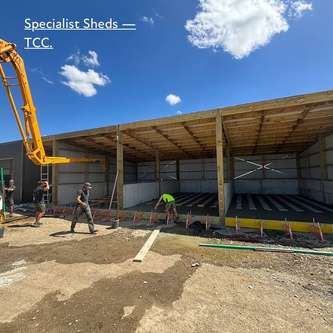 Agricultural Sheds.

&bull;

Completely customised to your needs.

&bull;

Whether it&rsquo;s for drying grain or storing feed.

&bull;

TCC can assist with your needs.

&bull;

#tomcooneyconstruction #craftmanship #builtonservice #nzcb #nzfarming #c