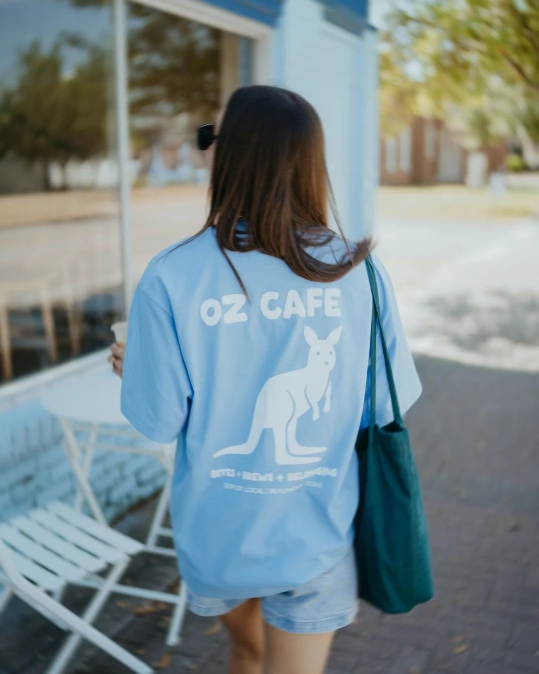 👕☕ Rep your love for great coffee!

Our shirts are available in store now. They are soft, comfortable, and the perfect way to show off your favorite local spot! 🫶🏼

Grab yours next time you stop in and wear it proudly.

#CafeMerch #ozcafe #merch #