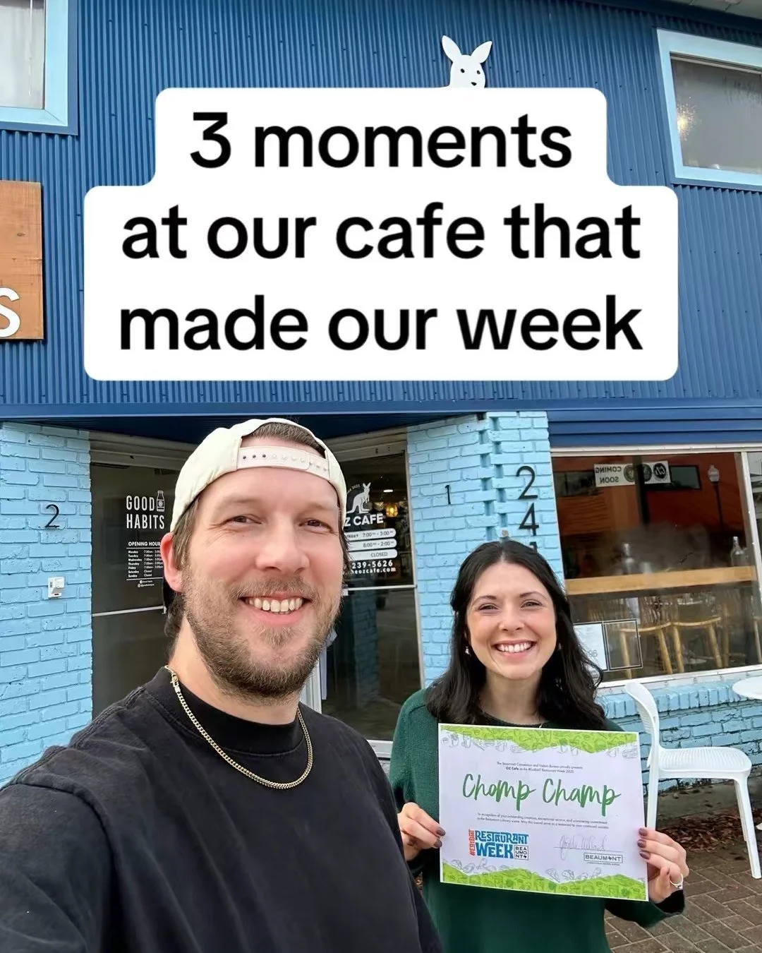 If you can't tell, we are absolutely living the dream! 🤩

Still giving thanks even though Thanksgiving is over 🫶🏼🙌🏼

#beaumont #beaumonttx #ozcafe #coffee #cafe #coffeeshop #thankful
