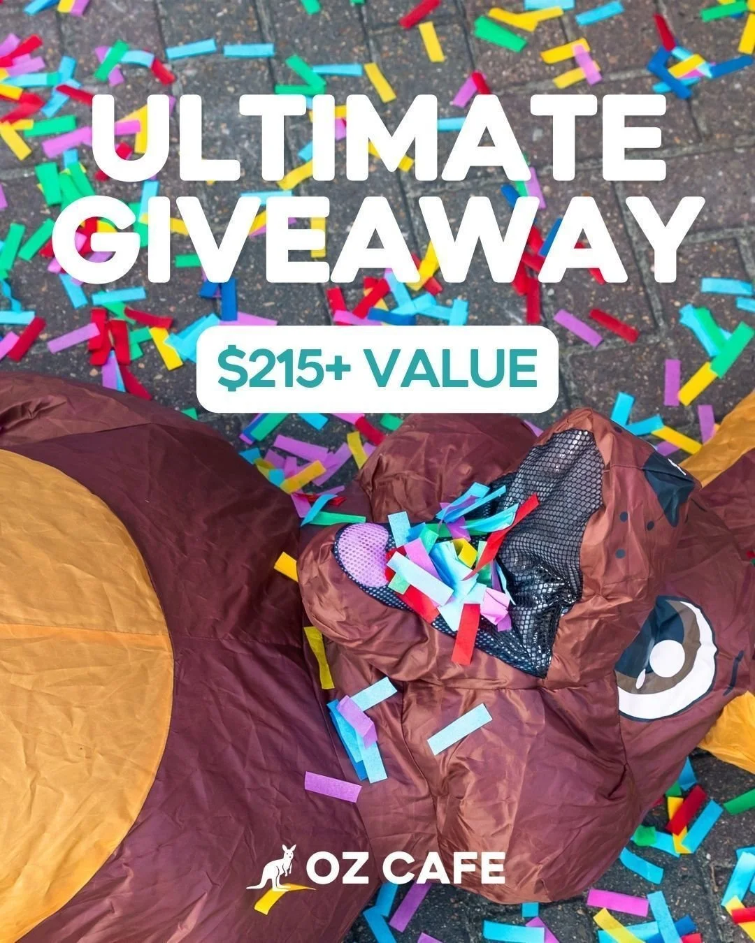 ✨ ULTIMATE GIVEAWAY ($215+ VALUE)✨

We are so excited for this!!

For our final giveaway we're giving one legend EVERYTHING we&rsquo;ve given away this week 👀🤩🤯

That means:
🥤 Drinks for 2
👕 Oz Cafe shirt
💳 $10 gift card
☕ Free coffee for a wee
