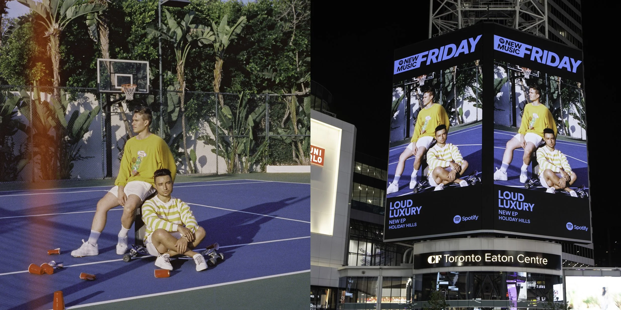 Loud Luxury x Spotify New Music Friday Billboard