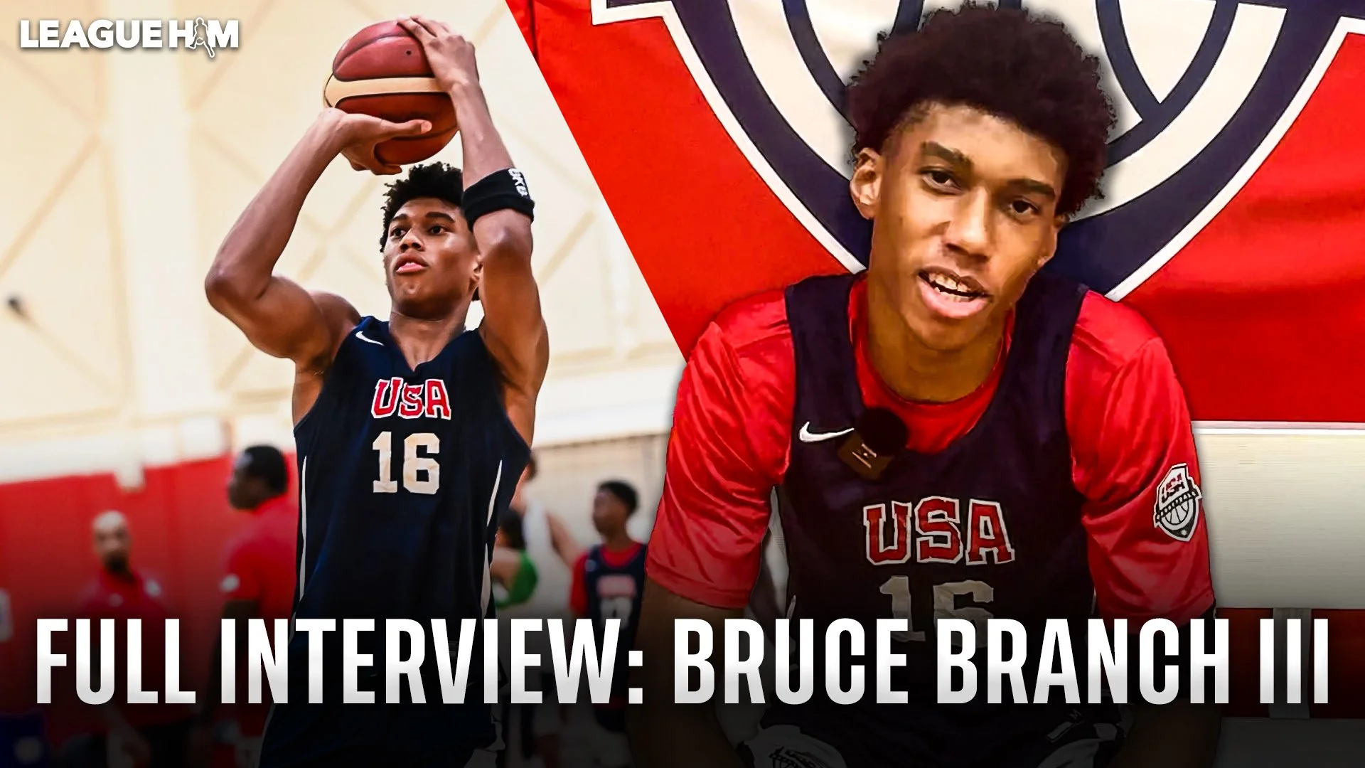 1 on 1 with No. 1 recruit Bruce Branch III at USAB Minicamp