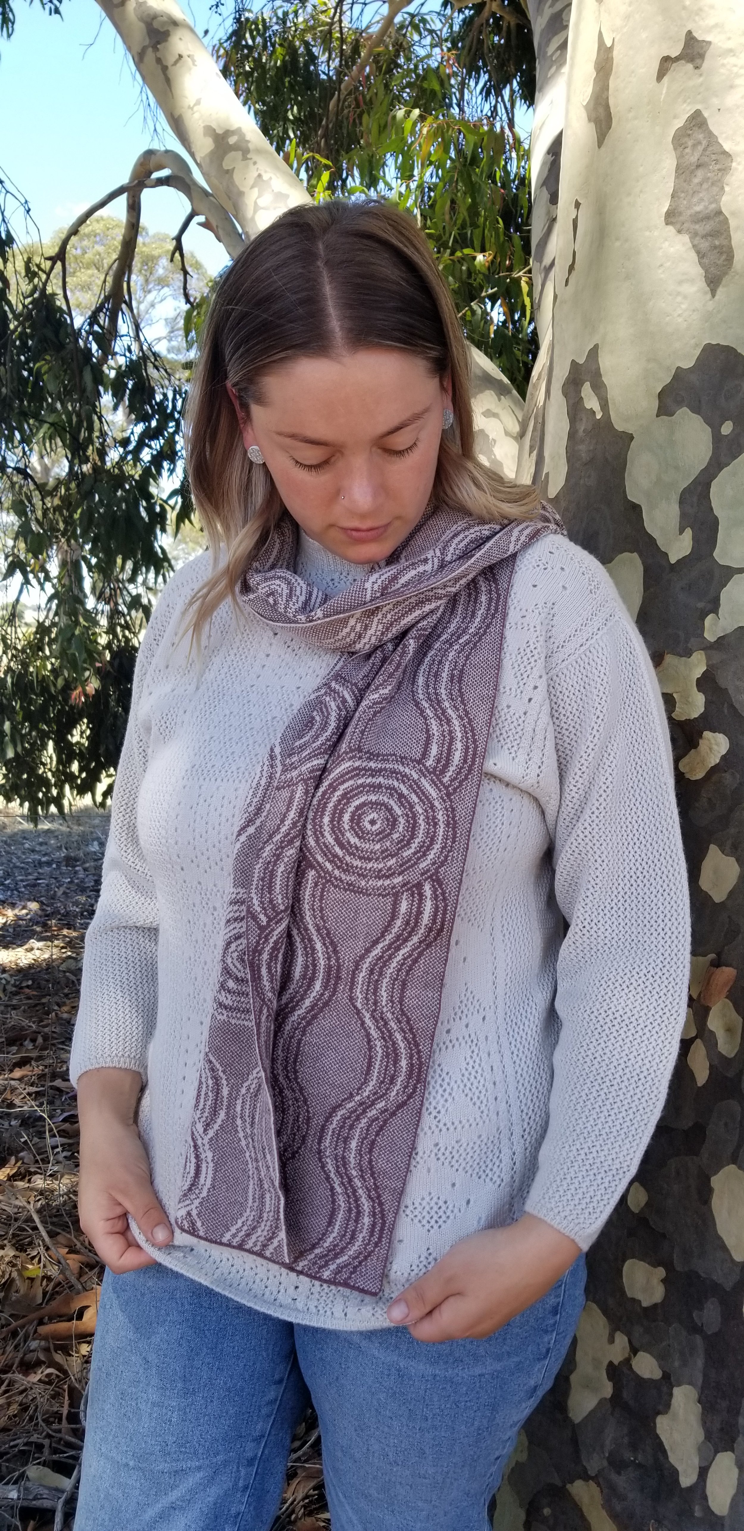 Meeting Place scarf.