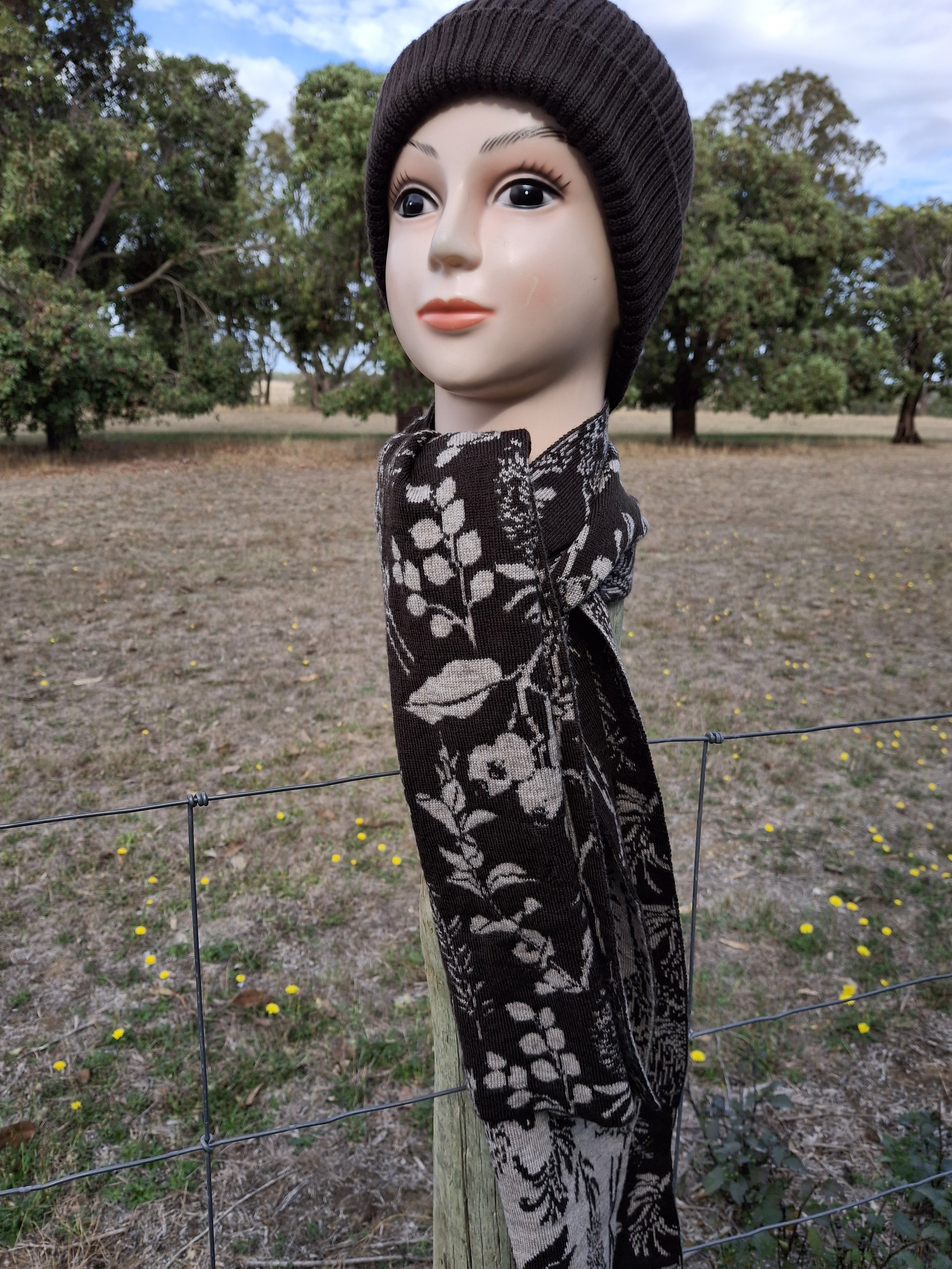 Aussie Native flower scarf