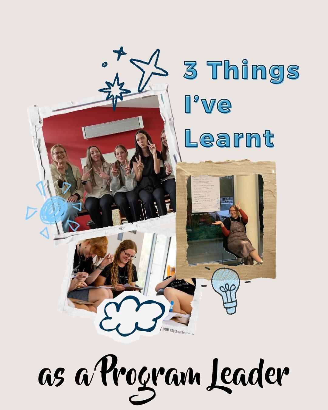 Our PL Takesa shares her 3 biggest takeaways from her journey as a Program Leader so far! 

This could be YOU - 2026 can be the year you become a Program Leader with Sonder. Sign up for our &ldquo;Train the Trainer&rdquo; Camp with the link in our bi