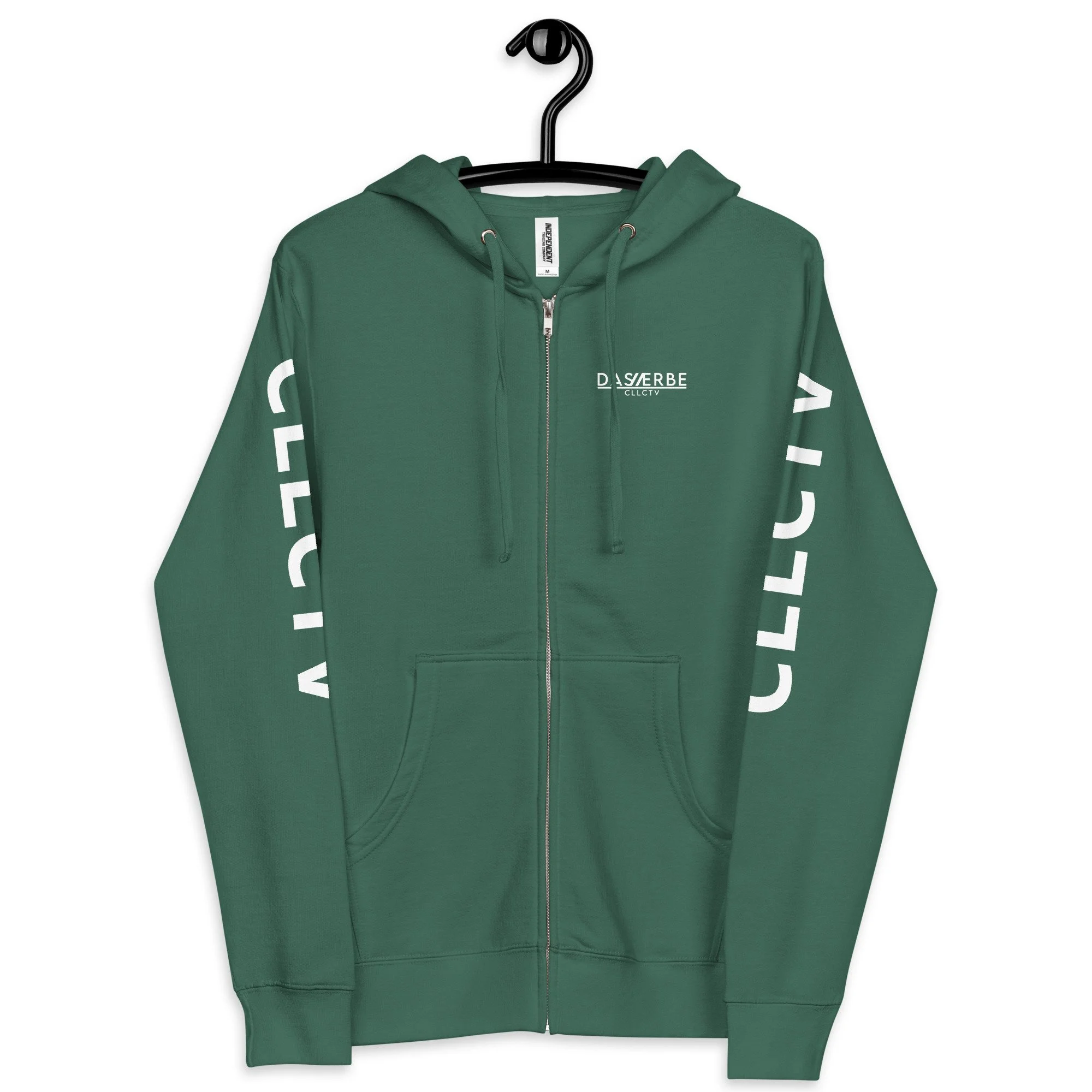 unisex-fleece-zip-up-hoodie-alpine-green-front-67a432f1ac79e.jpg