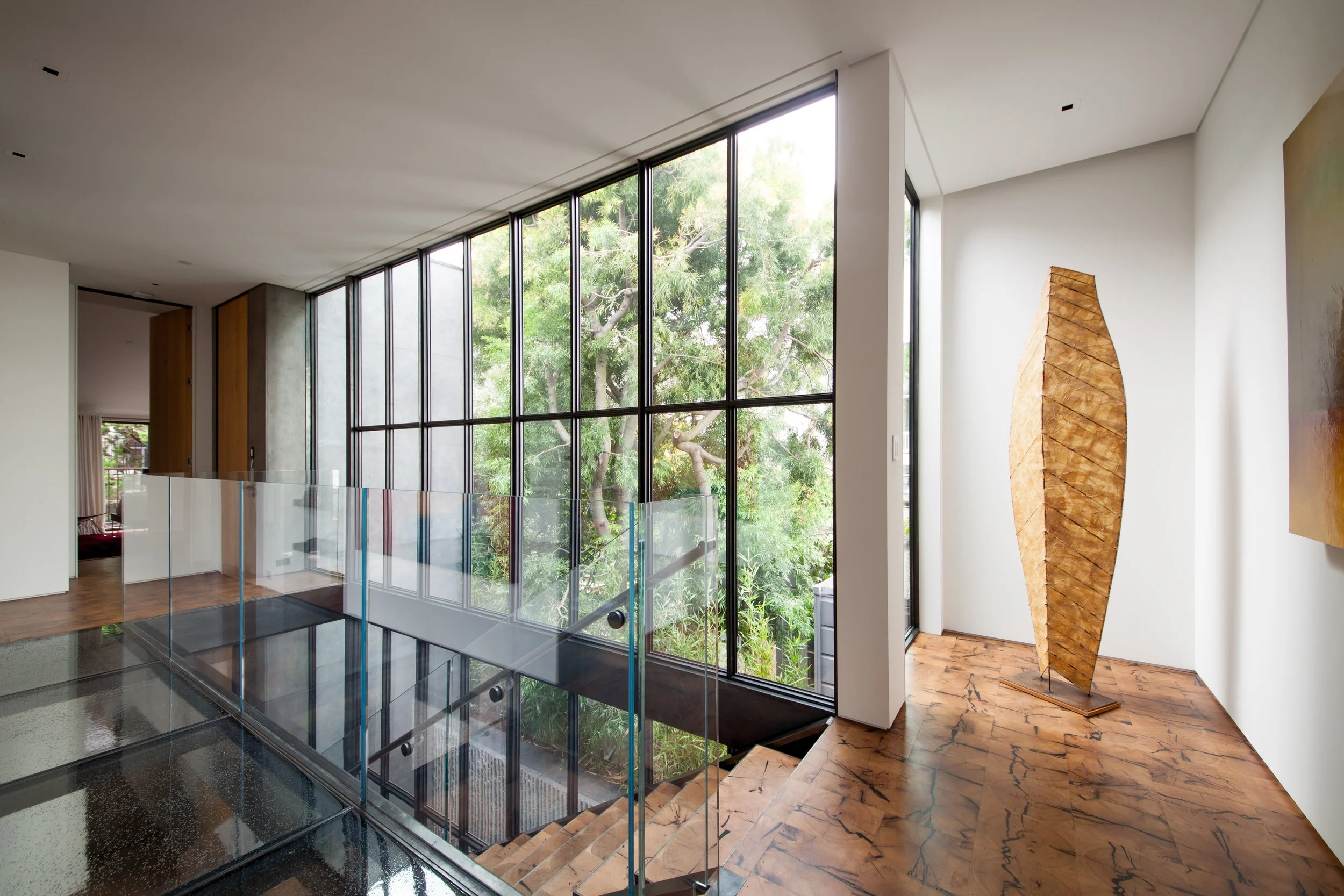 Light-filled contemporary interior in a San Francisco residential remodel