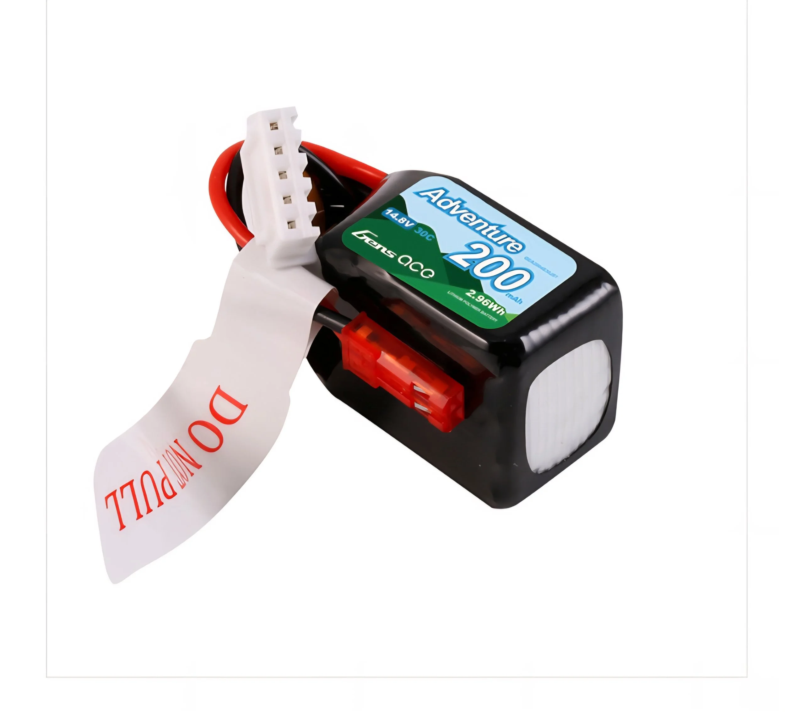 Gens ace 200mAh 4S 14.8V 30C Lipo Battery Pack with JST Plug