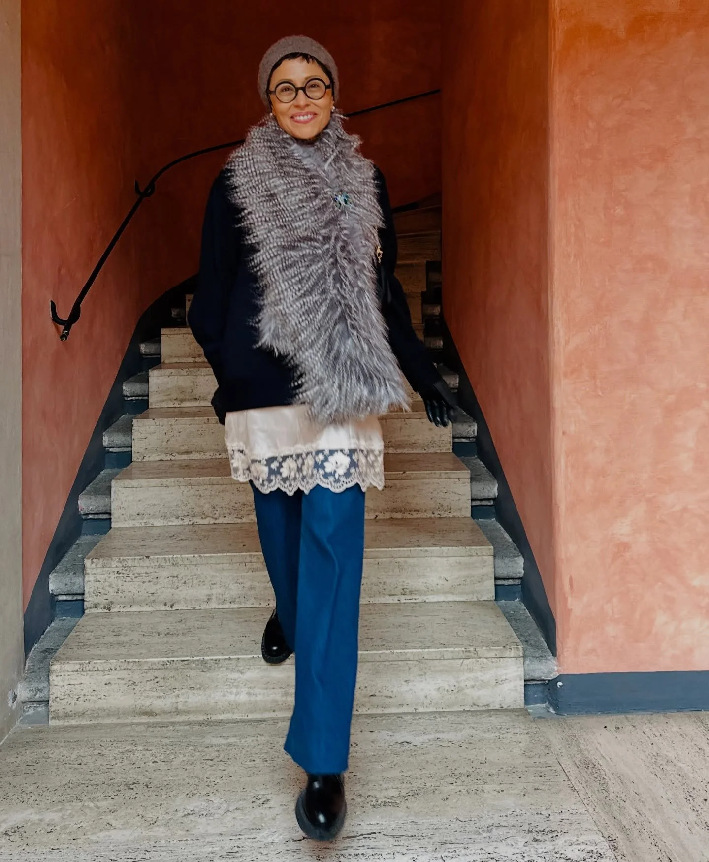 From IG converted to my wardrobe ✨
Got inspired by a look from @clarainnfante &mdash; jeans styled with a nighty dress over a pullover and jacket &mdash; and I had to try my own version.

I kept the layering idea but added pieces that feel true to my