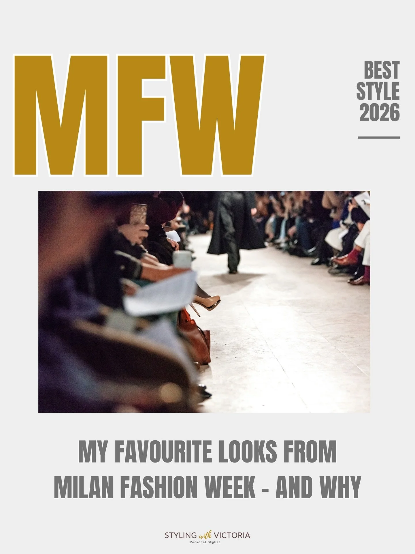 As you may have noticed&mdash;or maybe not&mdash;we&rsquo;re right in the middle of fashion week season, with shows happening all over Milan, New York, London and Paris. ✨

Here are my favourite looks from Milan Fashion Week. They&rsquo;re not necess