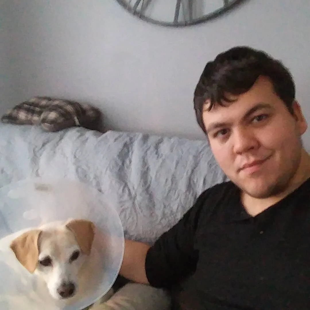 Me and my pup 🐕 odie