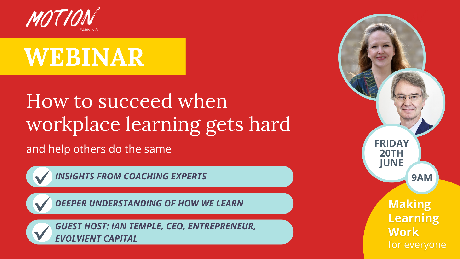 Successful Learning At Work Webinar Motion Learning