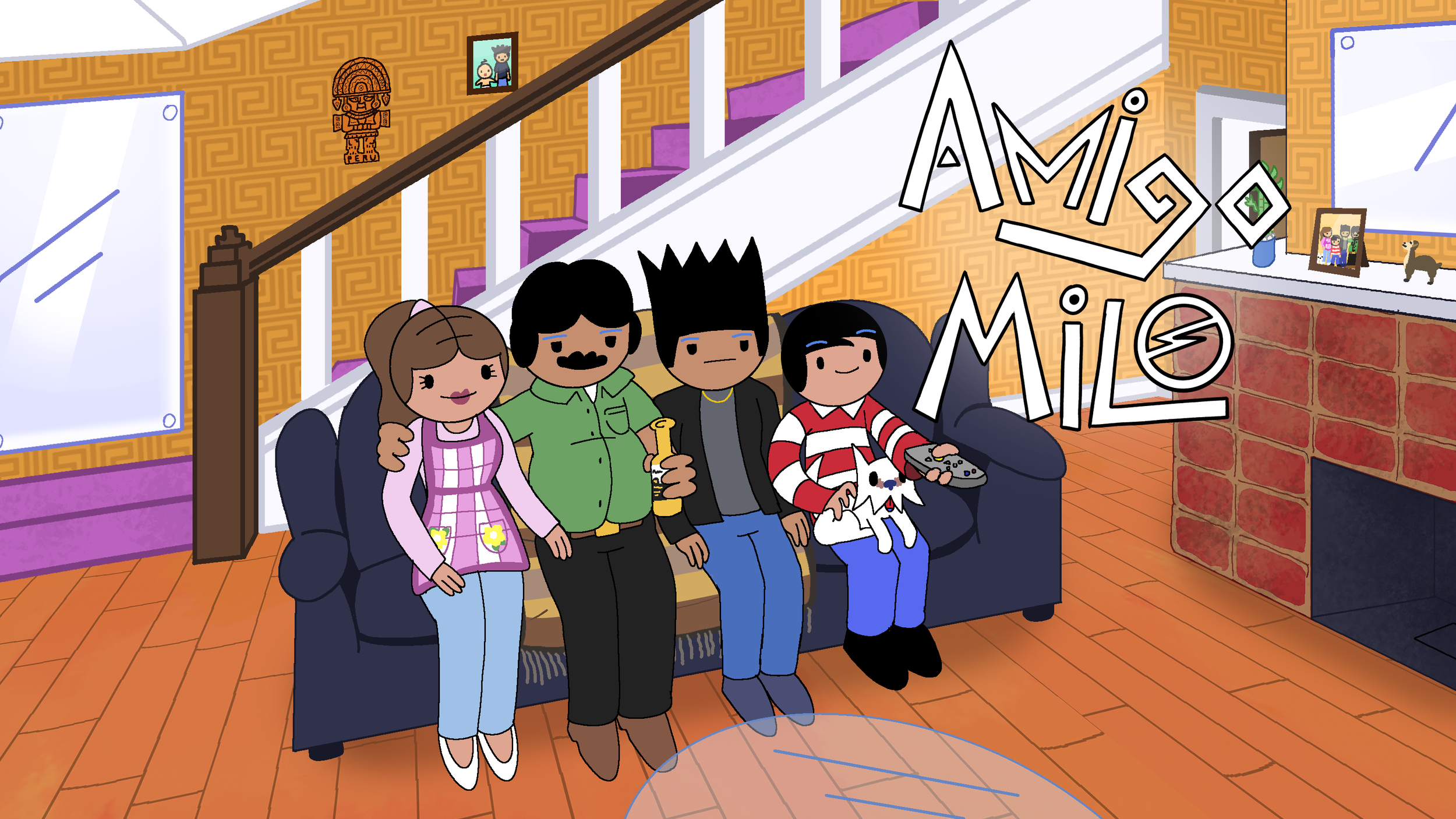 Watching TV Amigo Milo Promo.png