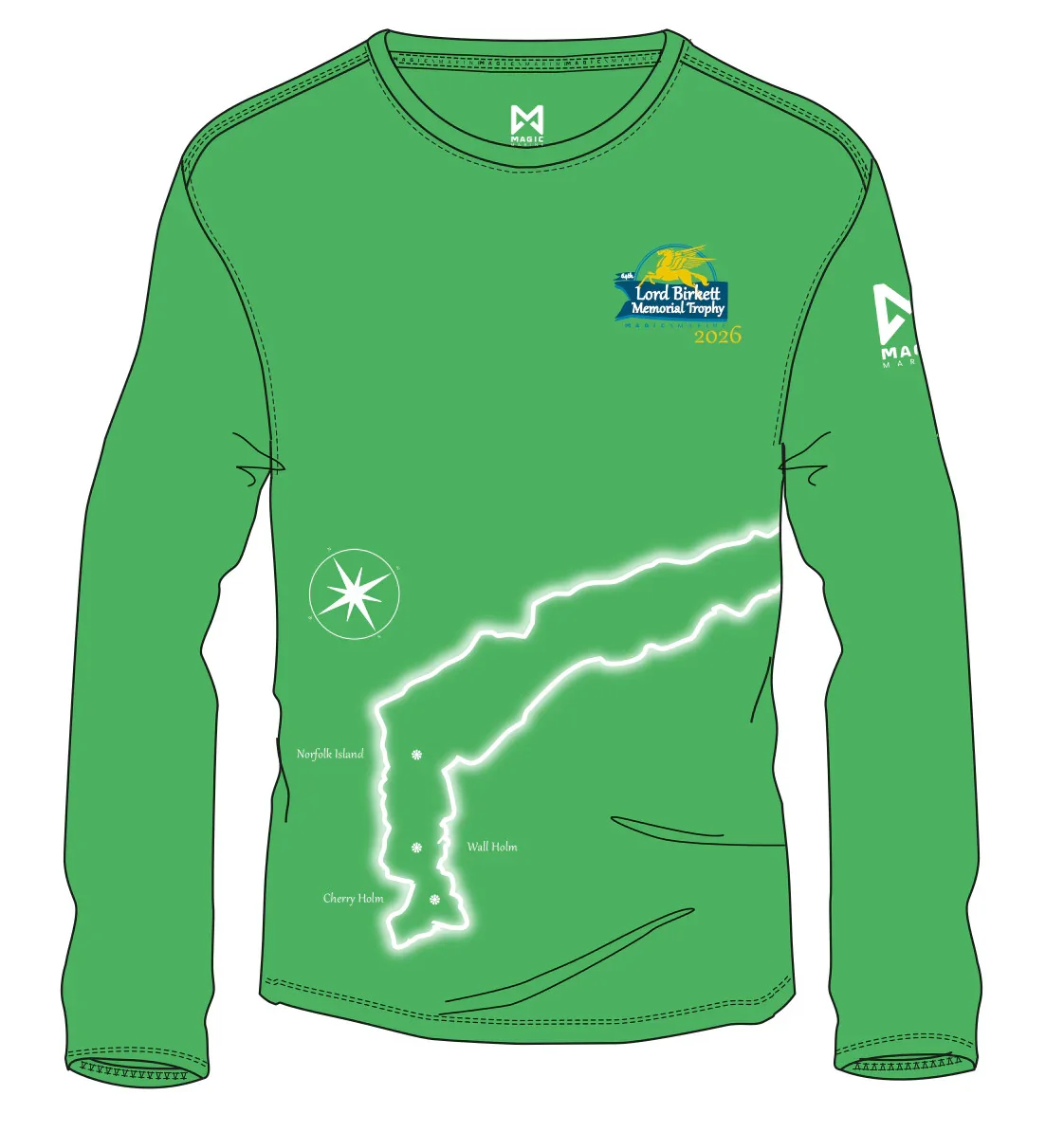 Magic Marine event T shirts and rash vests now available to order