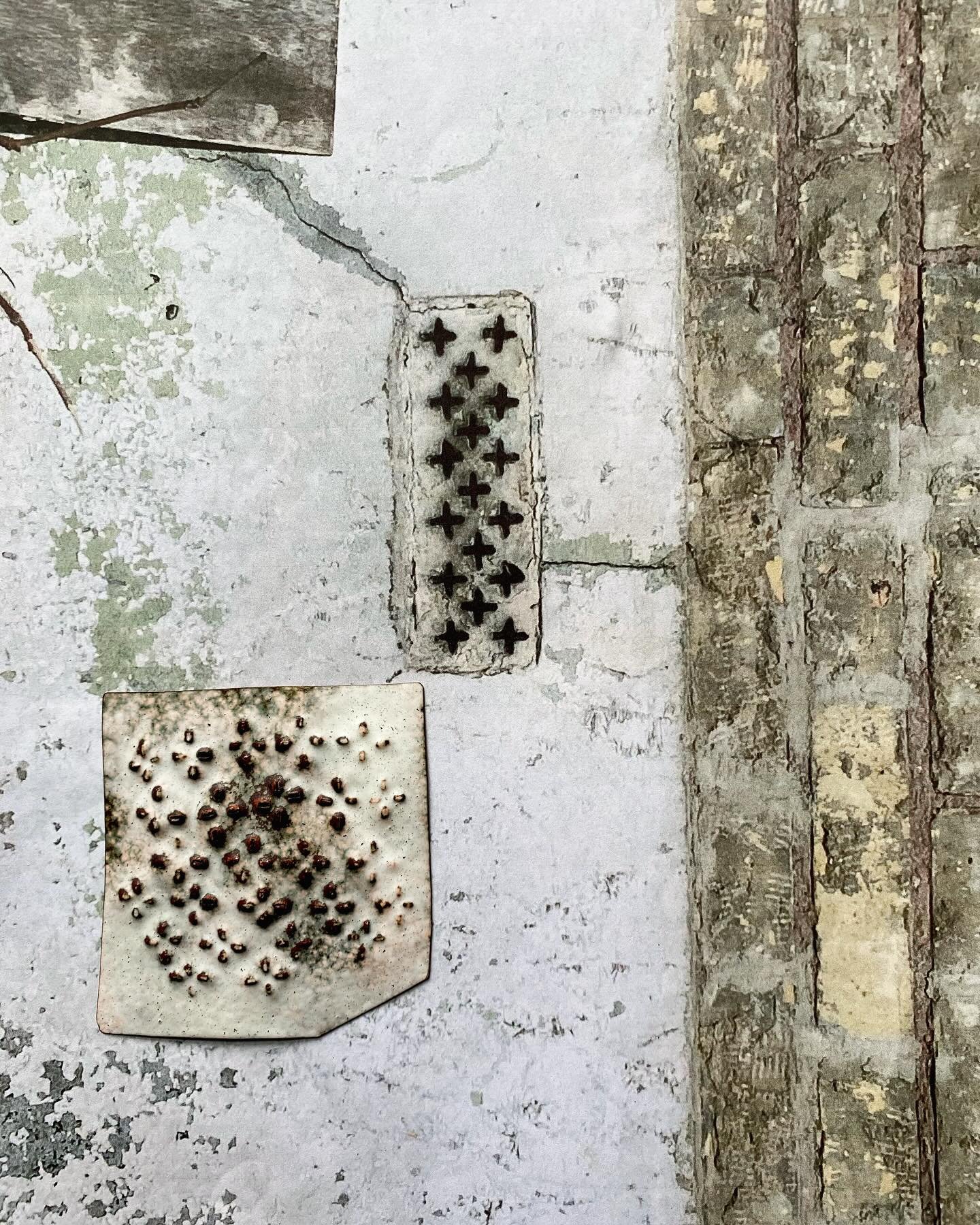 Playing again. #enamel #fragments #surface #timeworn #detail #inspiration