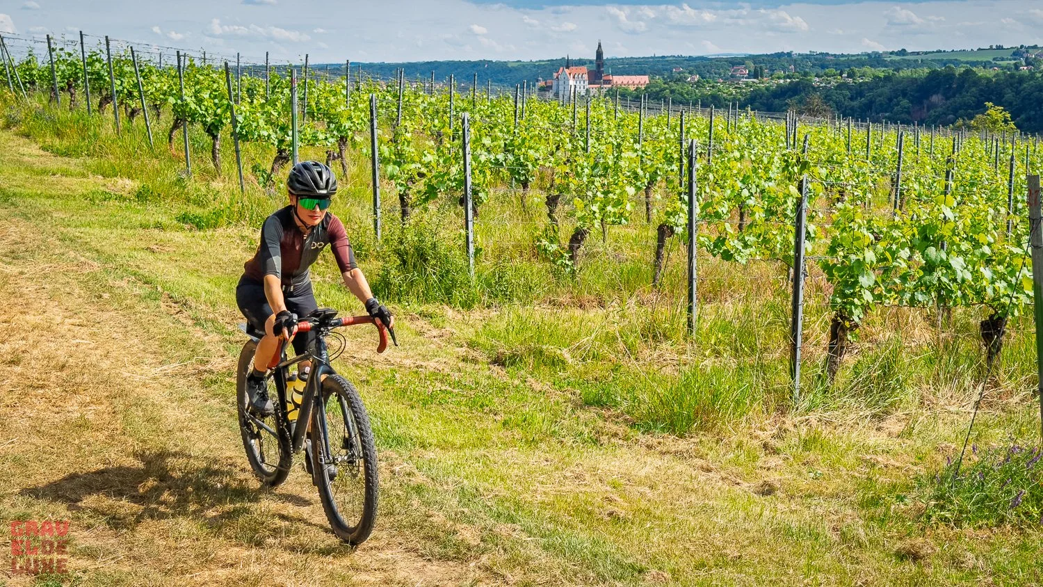 Schotter, Schlösser, Steillagen: Graveln im rechtselbischen Dresden Elbland