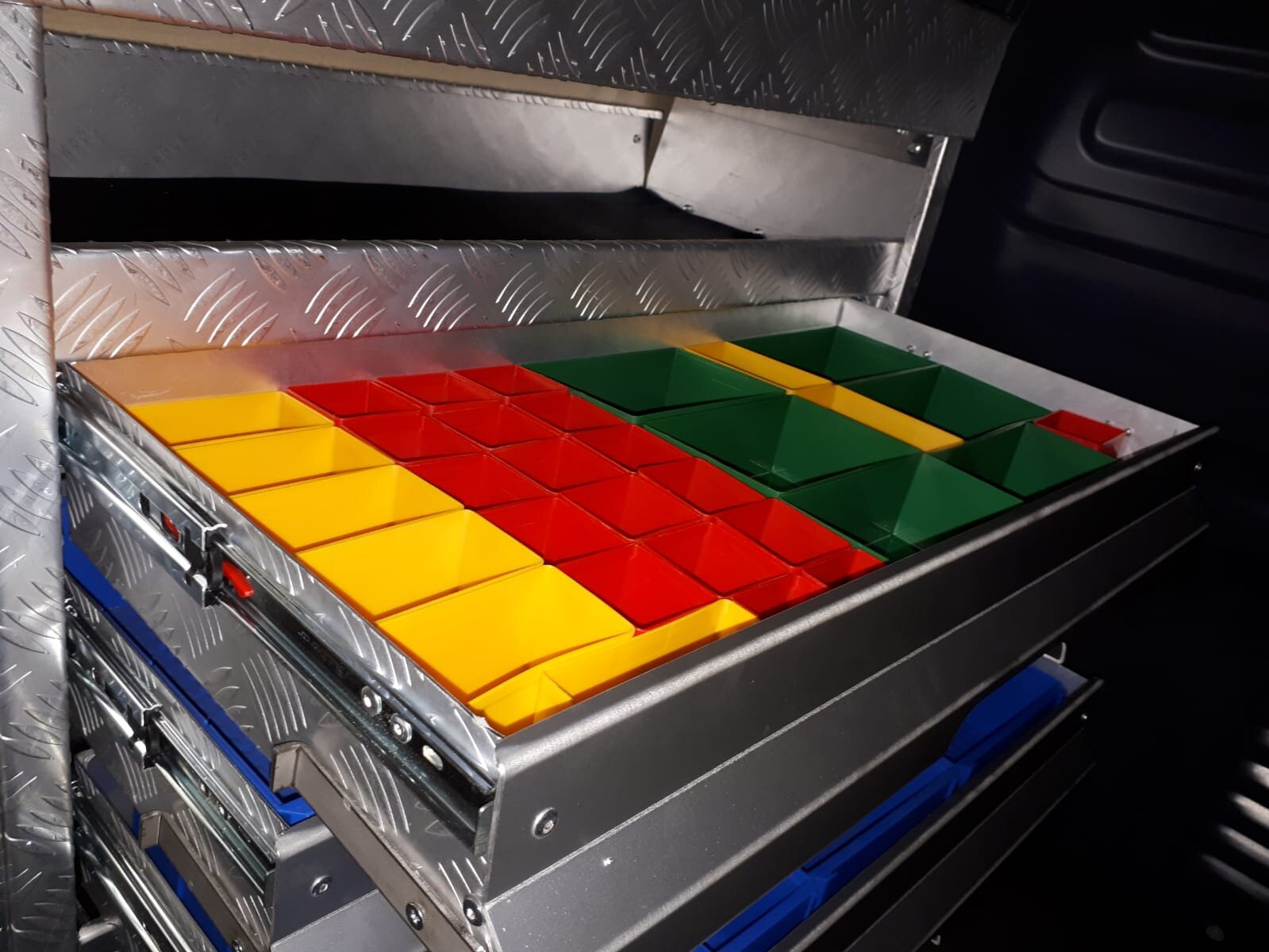 Accessoires - inrichting bestelwagen