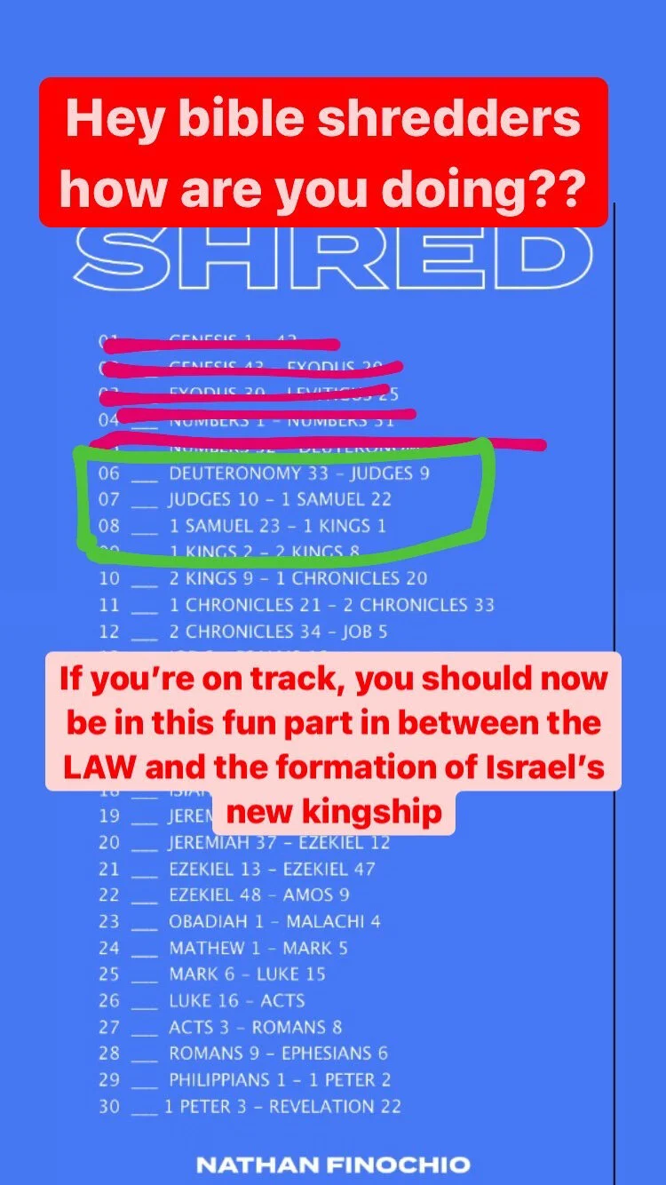bibleshred2021 Reading Tips — Bible Roadmaps