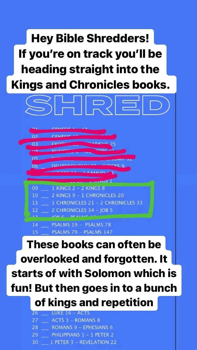 bibleshred2021 Reading Tips — Bible Roadmaps
