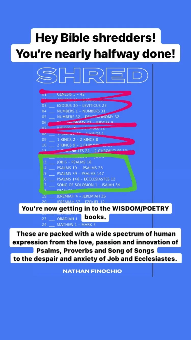 bibleshred2021 Reading Tips — Bible Roadmaps