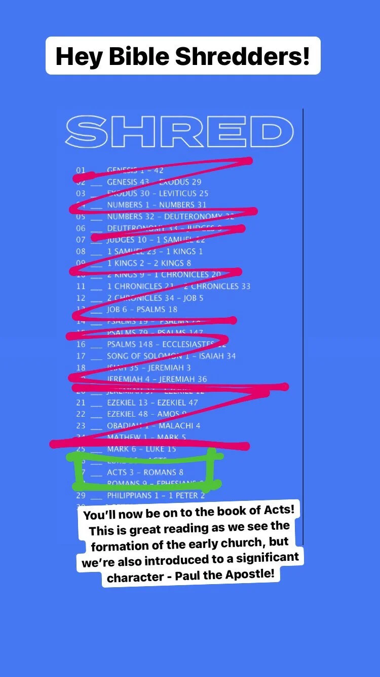 bibleshred2021 Reading Tips — Bible Roadmaps