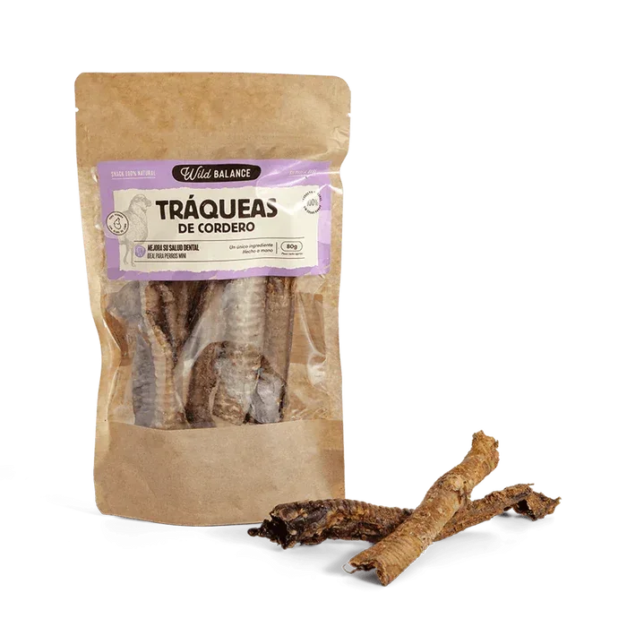 Tráqueas de cordero - Wild Balance (PREVENTA)