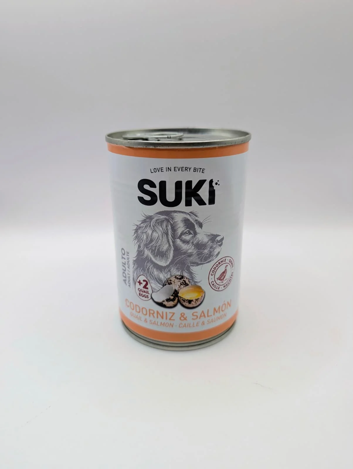Suki codorniz y salmón