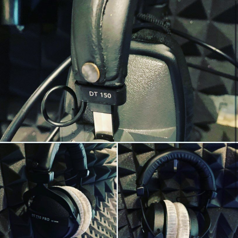 The time has come to put my trusty #beyerdynamic #DT150 #headphones in to retirement and I have just bought the #DT770 headphones to replace them in my #vo #homestudio.

What a delight, they are so comfortable and the #sound  #quality is outstanding.