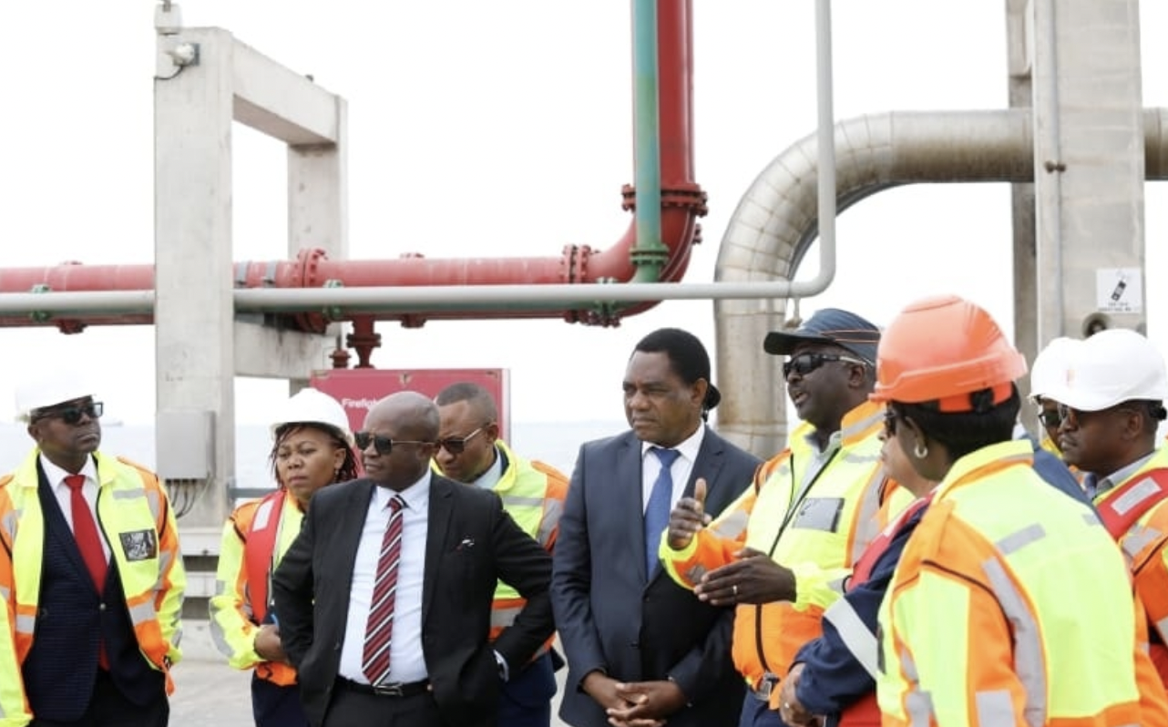 HH Visits Walvis Bay Dry Port