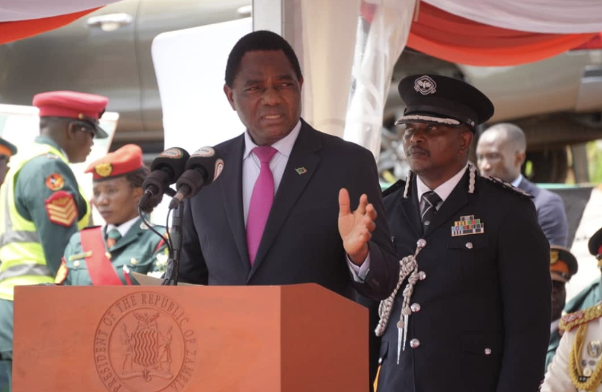 HH Celebrates Zambia National Service Golden Jubilee