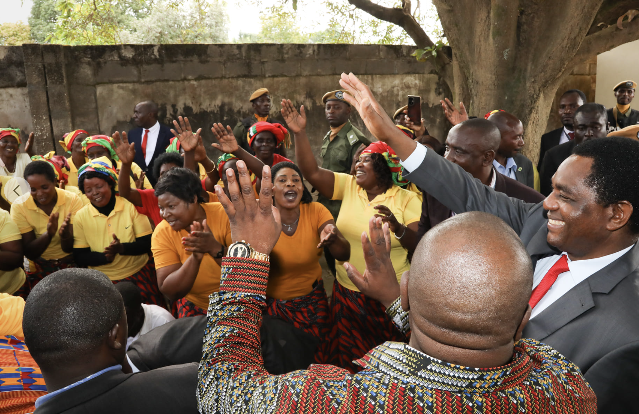 HH Connects With Roan Constituency In Mpatamatu