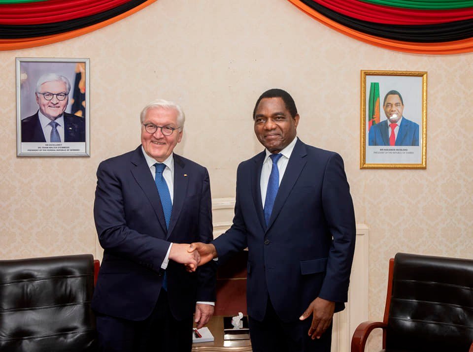 HH Hosts German President Dr. Frank Walter Steinmeier at State House
