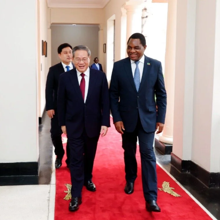 Welcome Mr Li Qiang, Premier of the People&rsquo;s Republic of China. It is a privilege to have you in Zambia as we break ground at the revitalisation of the TAZARA Railway. This project, born at the time of Zambia&rsquo;s independence, reflects the 