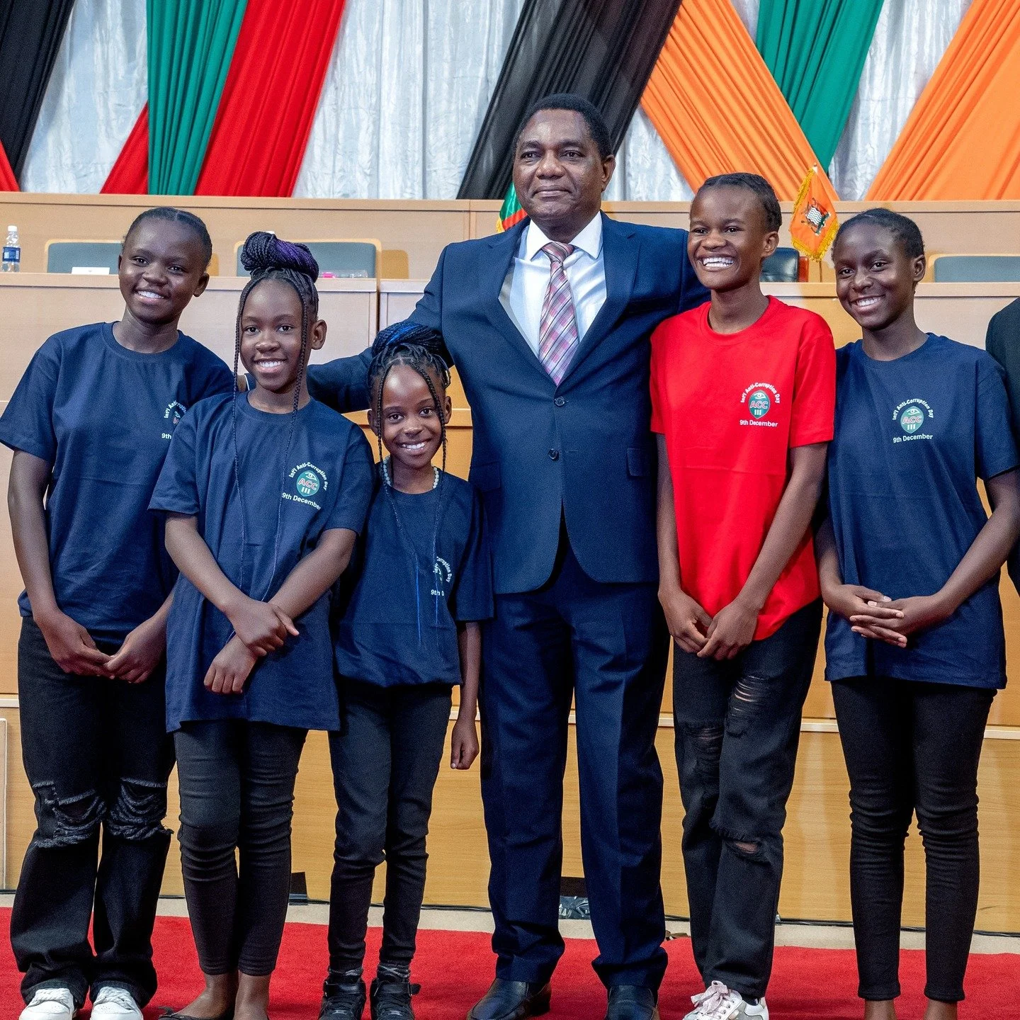 Yesterday, I had the privilege of officiating Zambia's International Anti-Corruption Day celebrations&mdash;a reminder that our fight against corruption is not just about laws and institutions, but about the future we're building for these young peop