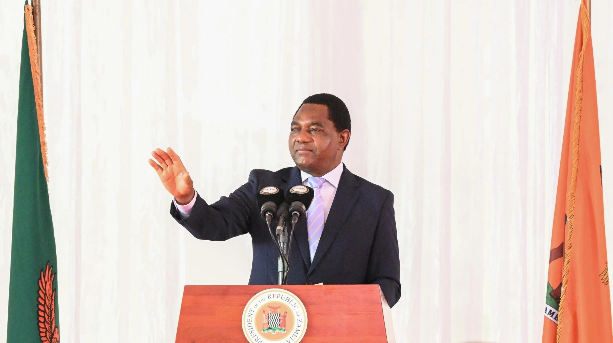 President Hichilema Orders Crackdown on Violence, Illegal Firearms