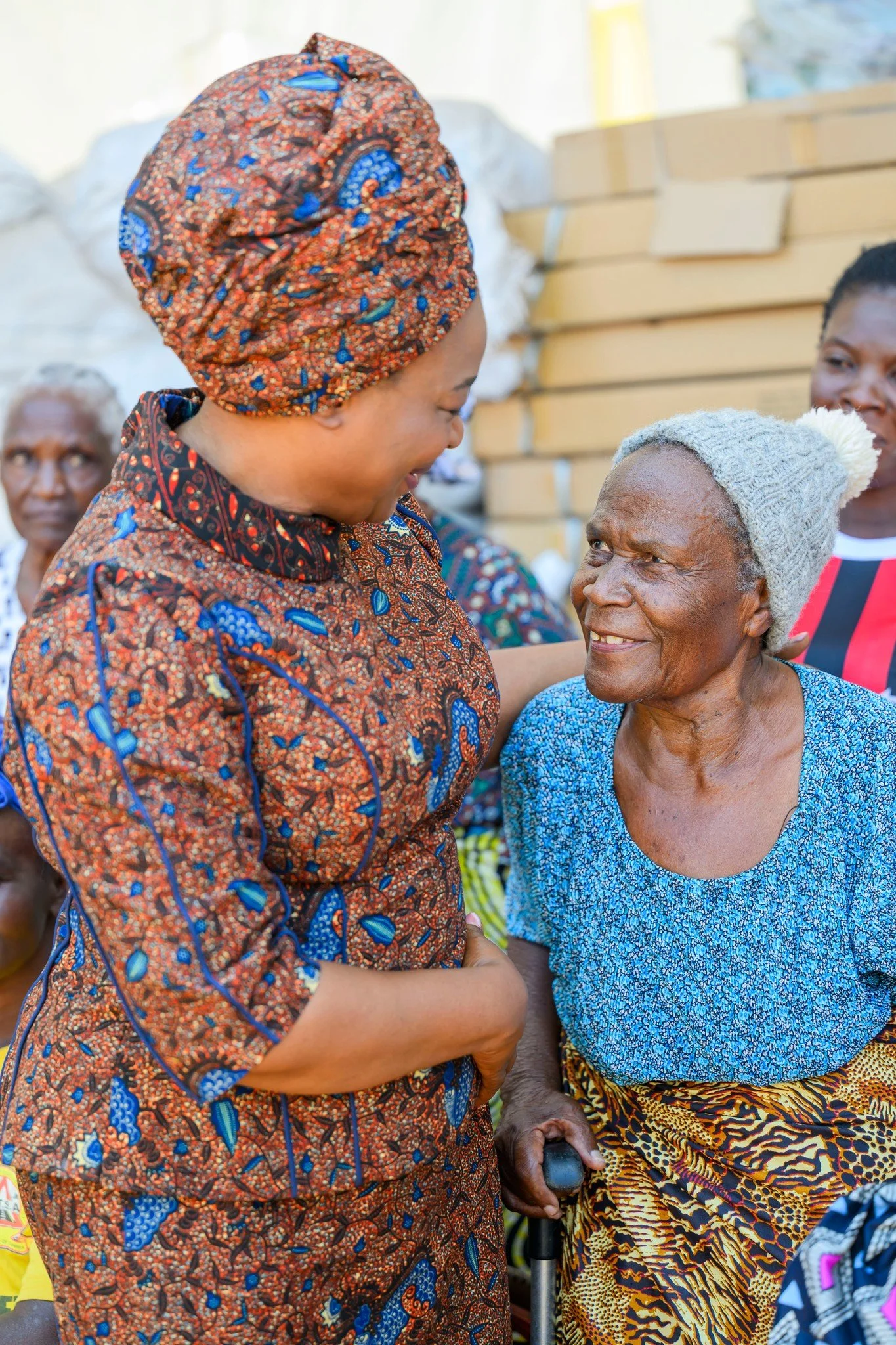 First Lady Emphasises Health and Empowerment During Chipata Hospital Visit