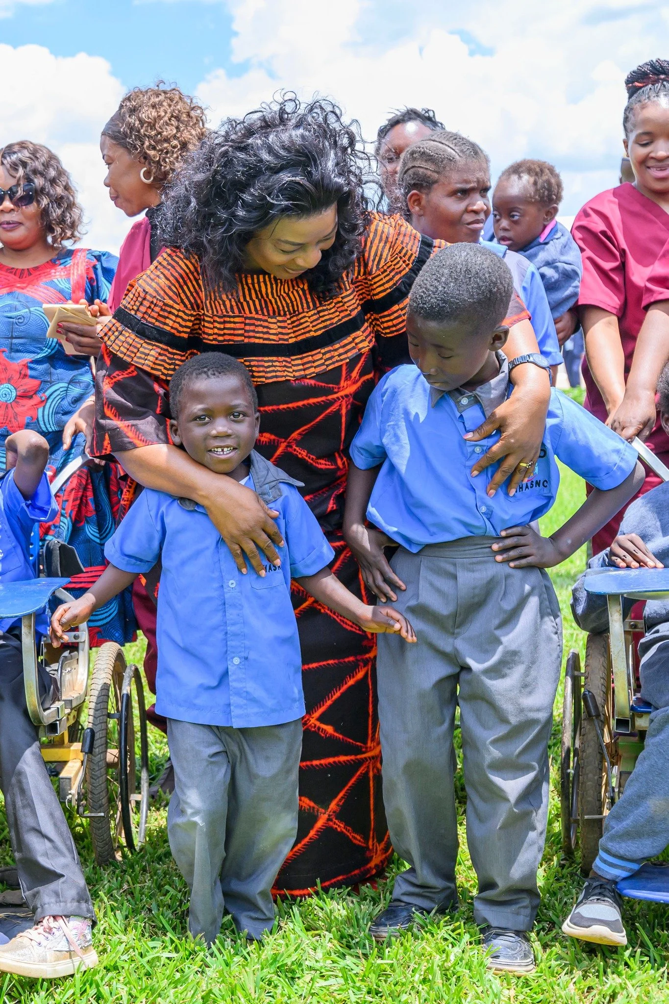 First Lady Mutinta Hichilema Donates to the Autism Centre in Kabwe