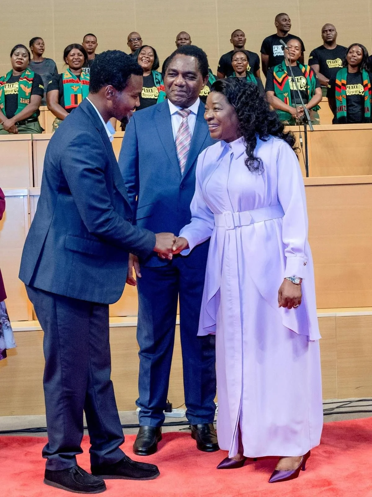 Today, we joined thousands of fellow Christians at the Mulungushi International Conference Centre, for the commemoration of the 34th anniversary of the Declaration of Zambia as a Christian Nation, a solemn occasion for reflection, thanksgiving, and t
