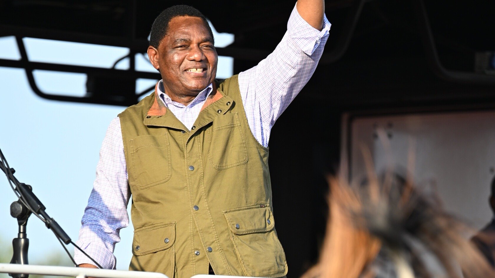 Thank you to the people of Choma for coming to hear our message today.

It is a message of love, of unity, and of progress. Together, we are changing Zambia for the better. Together, we are delivering the prosperity that was promised.

We know there 