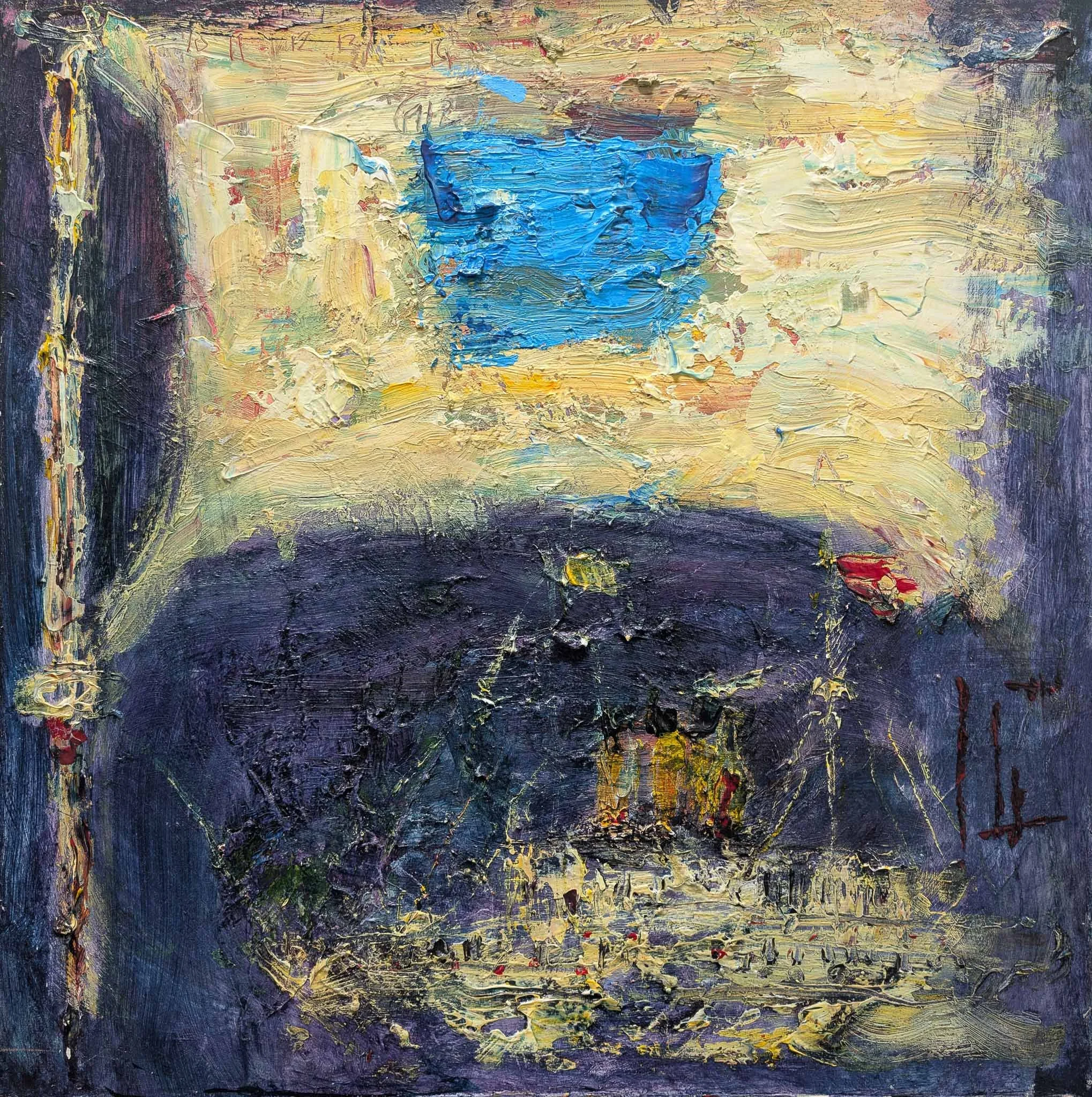 Lusitania Flag | Acrylic on canvas | 60 x 60 cm