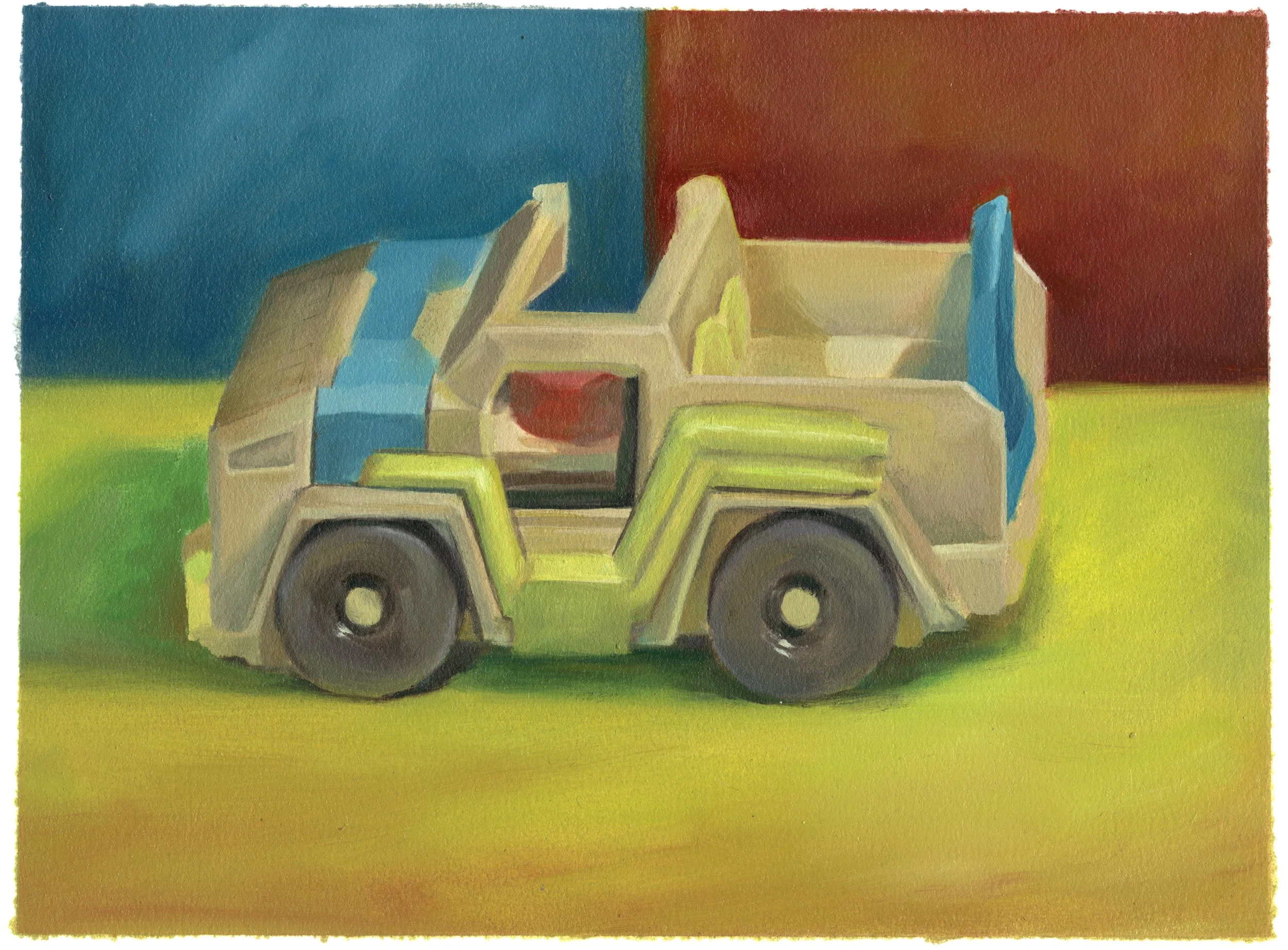 Jeep Art Print - Unframed