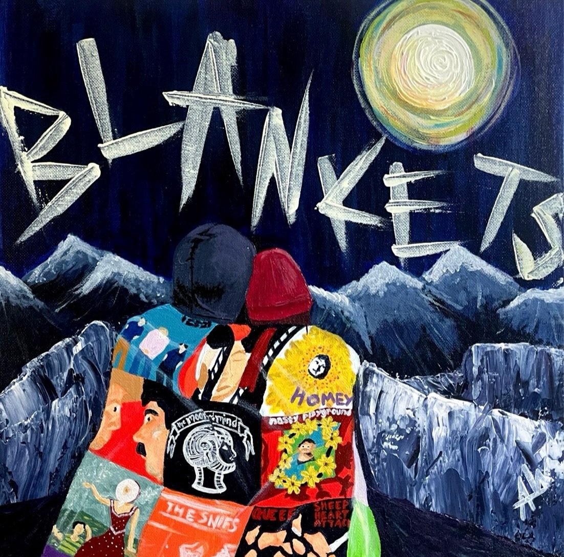 blankets: a cover album, available for streaming friday september 13
bloomington! we’ll see you at the @root_cellar_lounge for the release/listening party 9/13 at 10pm! 🤪
•••
this work quickly became a very special, holistic p
