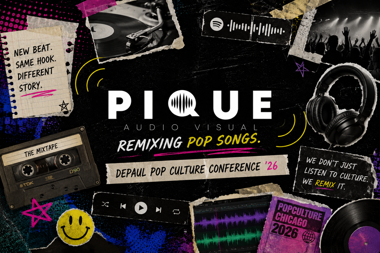 PIQUE GOES POP! #PiqueXdepaul Pop culture con. ‘26