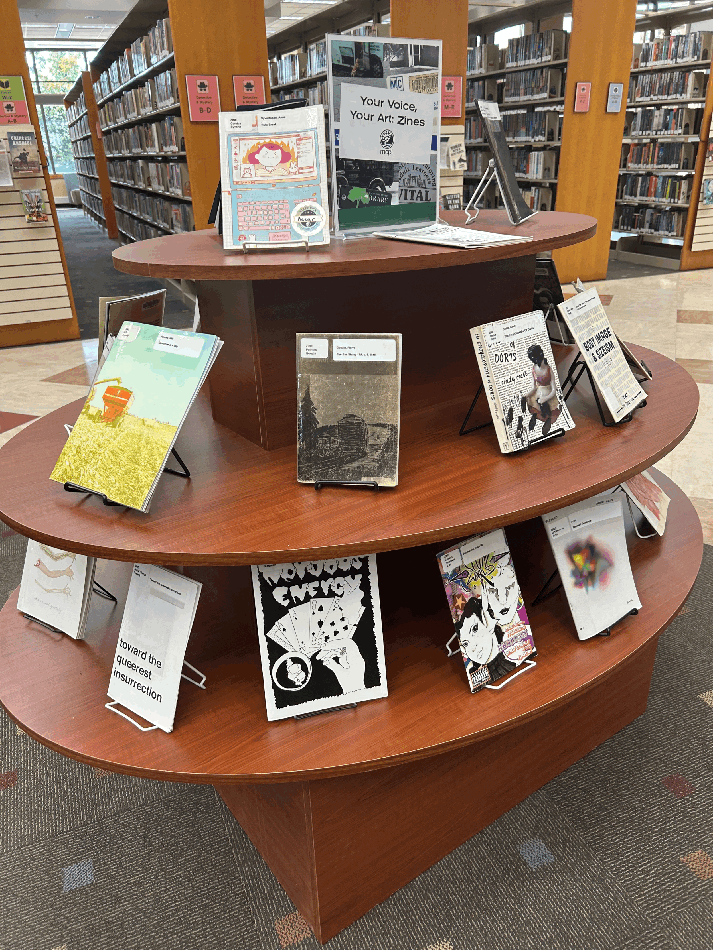 MONROE COUNTY LIBRARY FEATURING ‘NERVOUS ENERGY’