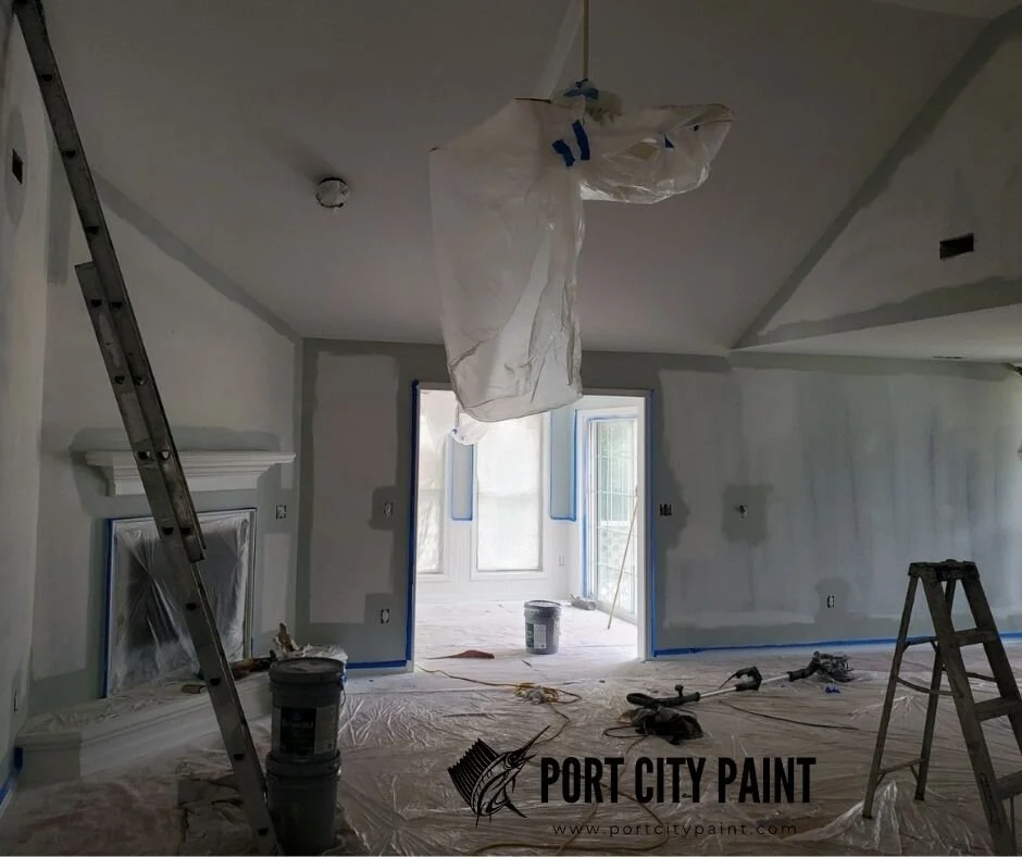 During: Beginning Paint